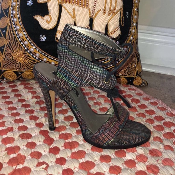 Michael Antonio Snakeskin Heels - Picture 4 of 7